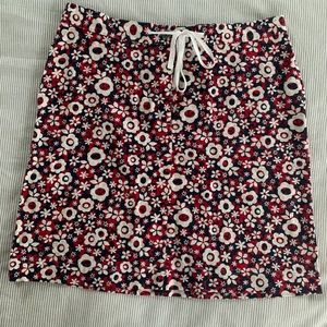 New Christopher & Banks Floral Skirt Size 10